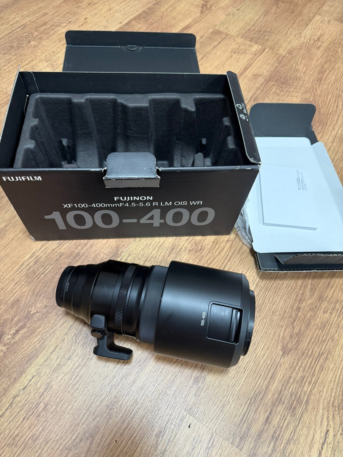 Objectif Fujifilm Fujinon XF 100-400 F4.5-5.6 R LM OIS WR, Fujifilm, Autofocus, Comme neuf, Enlèvement
