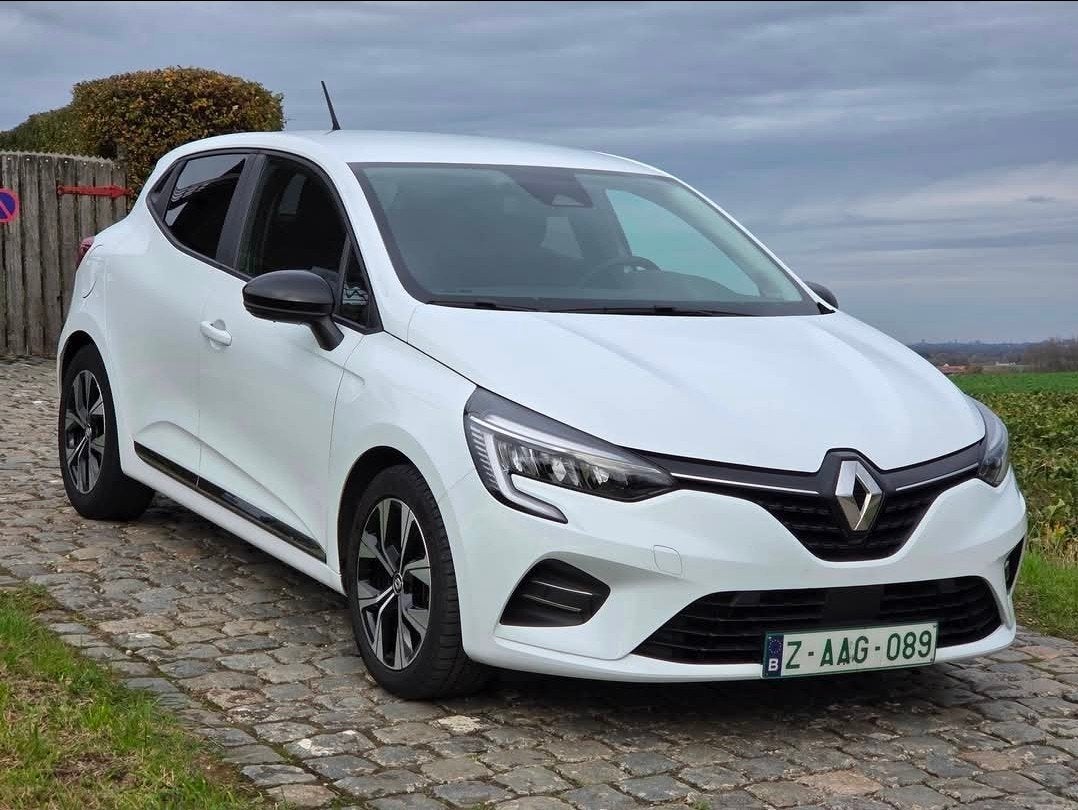 2x renault clio,airco,navi,app connect, Stof, Euro 6, Wit, BTW verrekenbaar