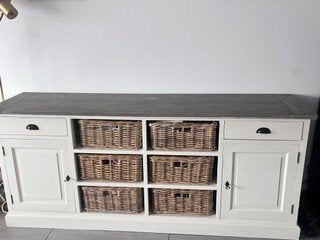 Landelijk dressoir kast, Huis en Inrichting, Ophalen, Gebruikt, 150 tot 200 cm, Met lade(s)