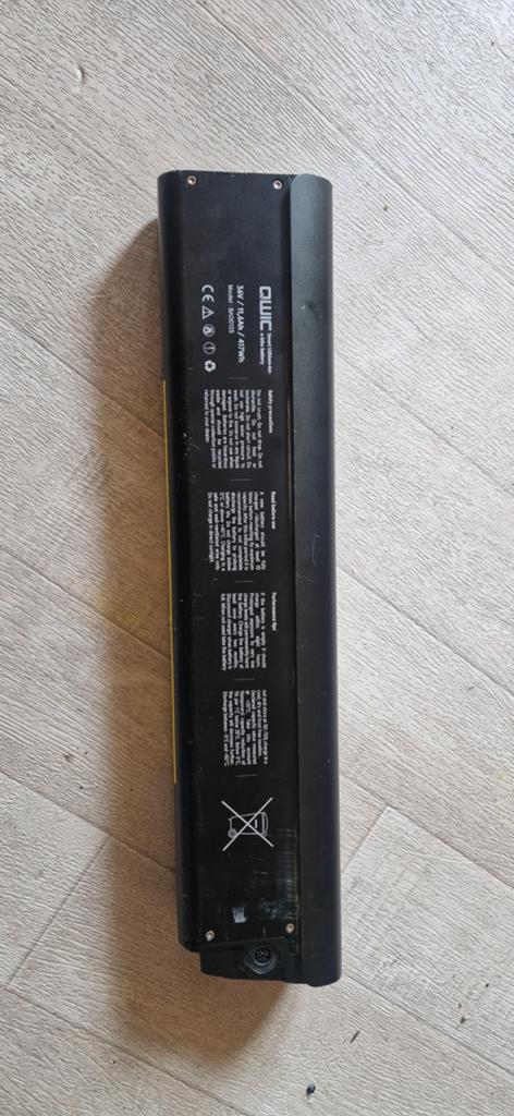 Qwic batterij met nog 9.5ah capaciteit, Ophalen