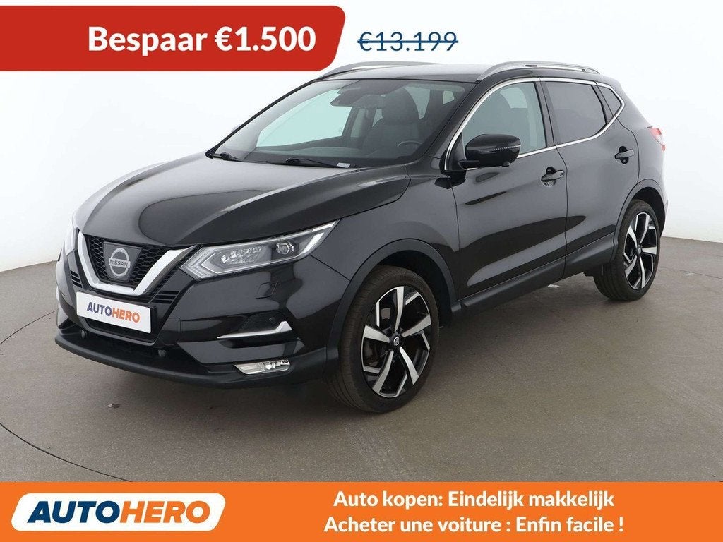 Nissan QASHQAI 1.2 Tekna (année de construction 2017), 1197 cm³, Achat, 129 g/km, Noir