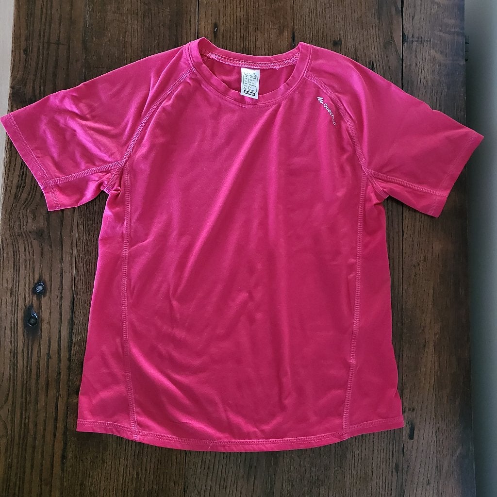 T-shirt quechua, 14 ans, Enfants & Bébés, Vêtements enfant | Taille 164, Enlèvement ou Envoi, Chemise ou À manches longues, Utilisé