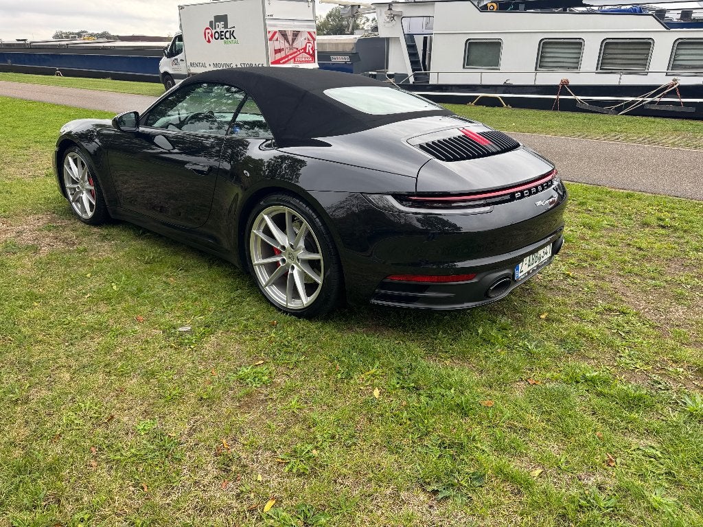 PORSCHE 992 Carrera 2S. 2020 full in topstaat btw in, Auto's, Automaat, Achterwielaandrijving, Cabriolet, Zwart
