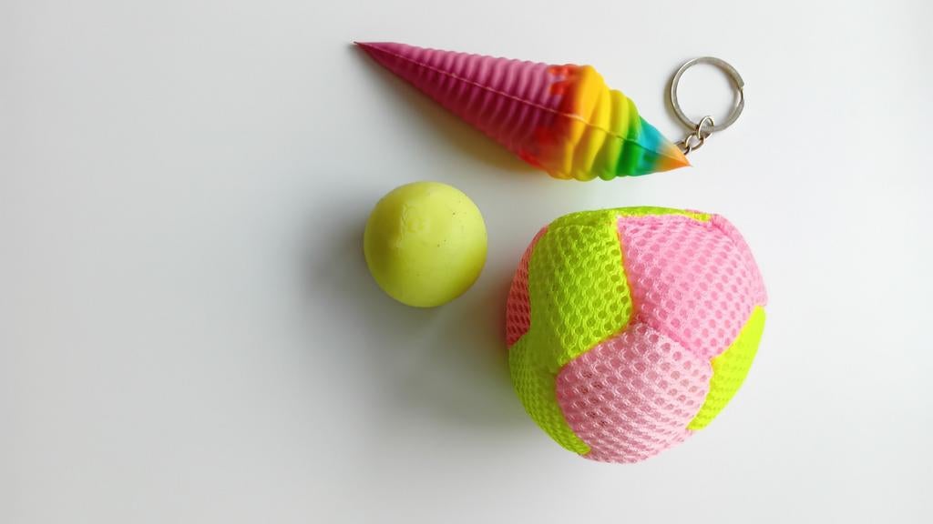 Stressbal, Ophalen, Zo goed als nieuw