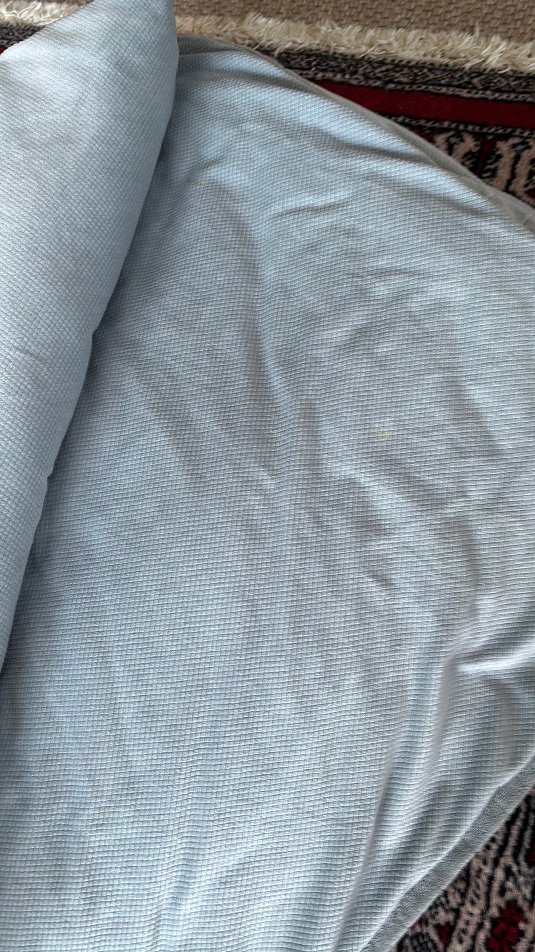 Couverture Lesté, Enlèvement, Comme neuf, Gris, Lavable