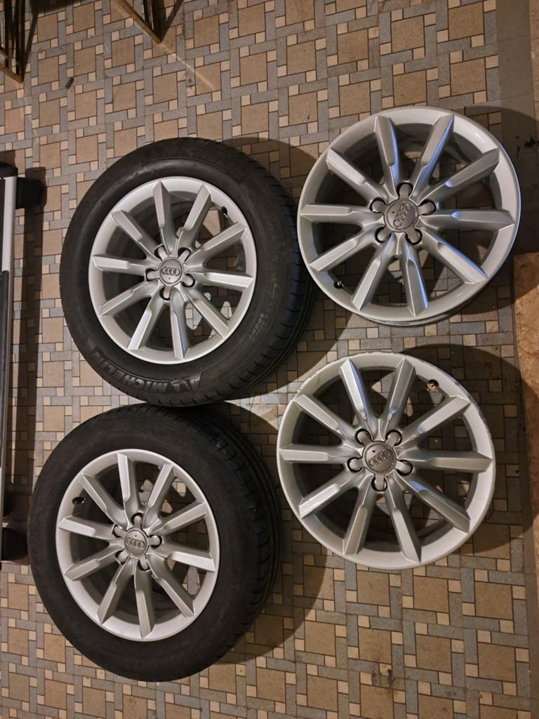 4 jantes original audi q3 8u 17 pouces, Autos : Pièces & Accessoires