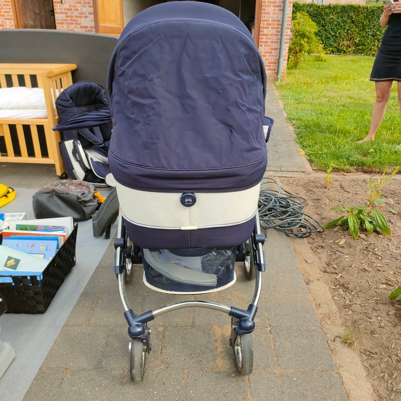 retro Babybuggy & voiture van bebecar + accesoires, Kinderen en Baby's, Ophalen