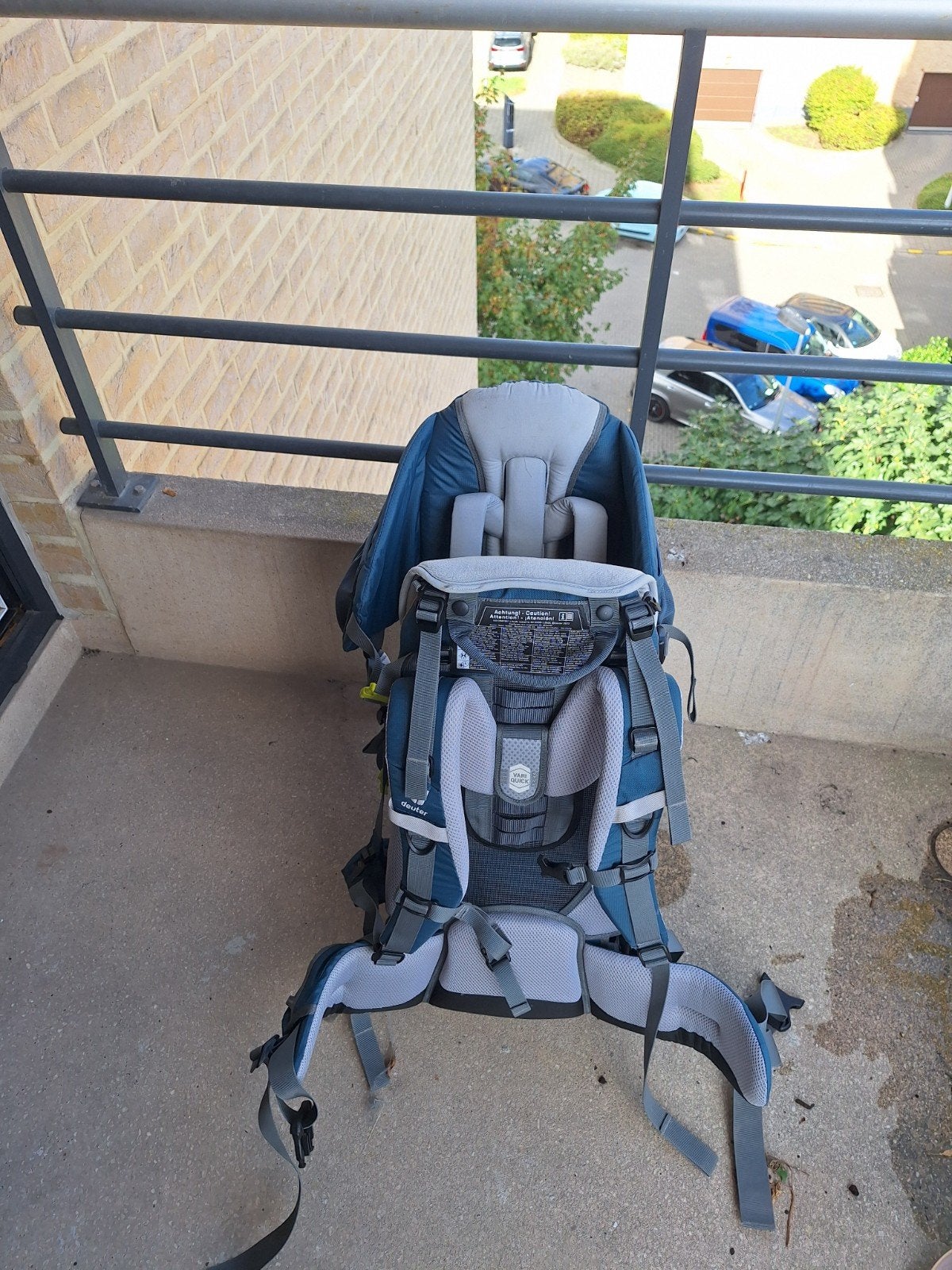 Deuter kinderdrager kid comfort 1 plus, Enlèvement, Comme neuf, Autres marques, Ombrelle