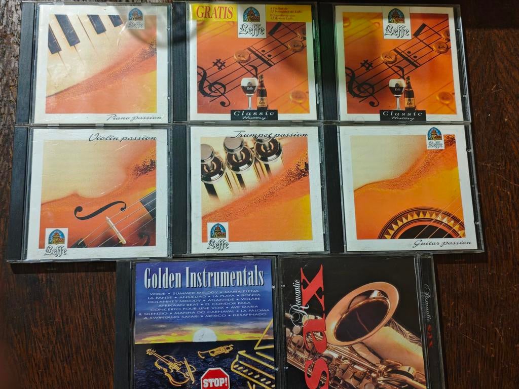 Lot van 8 instrumental cd's, Ophalen of Verzenden, Zo goed als nieuw, Boxset