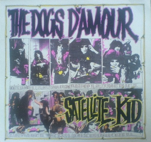 The Dogs D'amour - Satellite kid - 45 rpm single, Cd's en Dvd's, 7 inch, Ophalen of Verzenden, Zo goed als nieuw, Rock en Metal