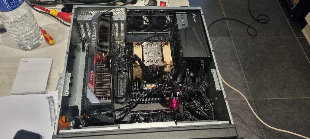 server DIY-Gigabyte RTX5090-256GB DDr4 RAM, Neuf, 256 GB, 1 TB, Enlèvement