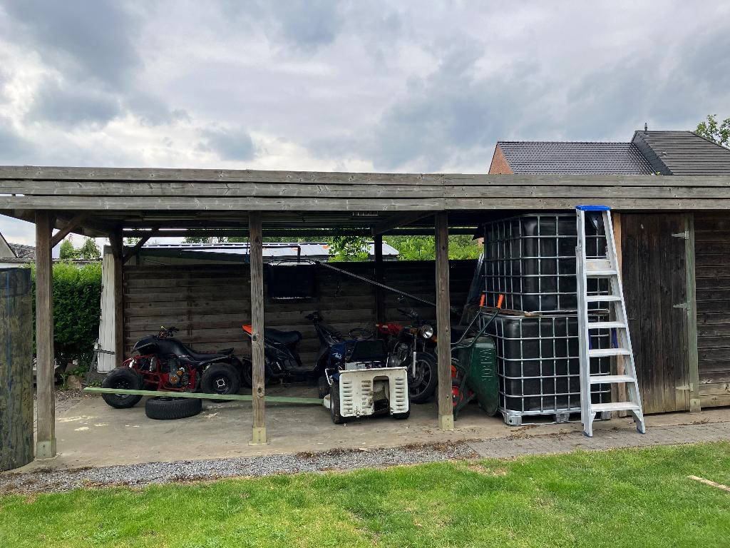carport hout, Ophalen, Gebruikt