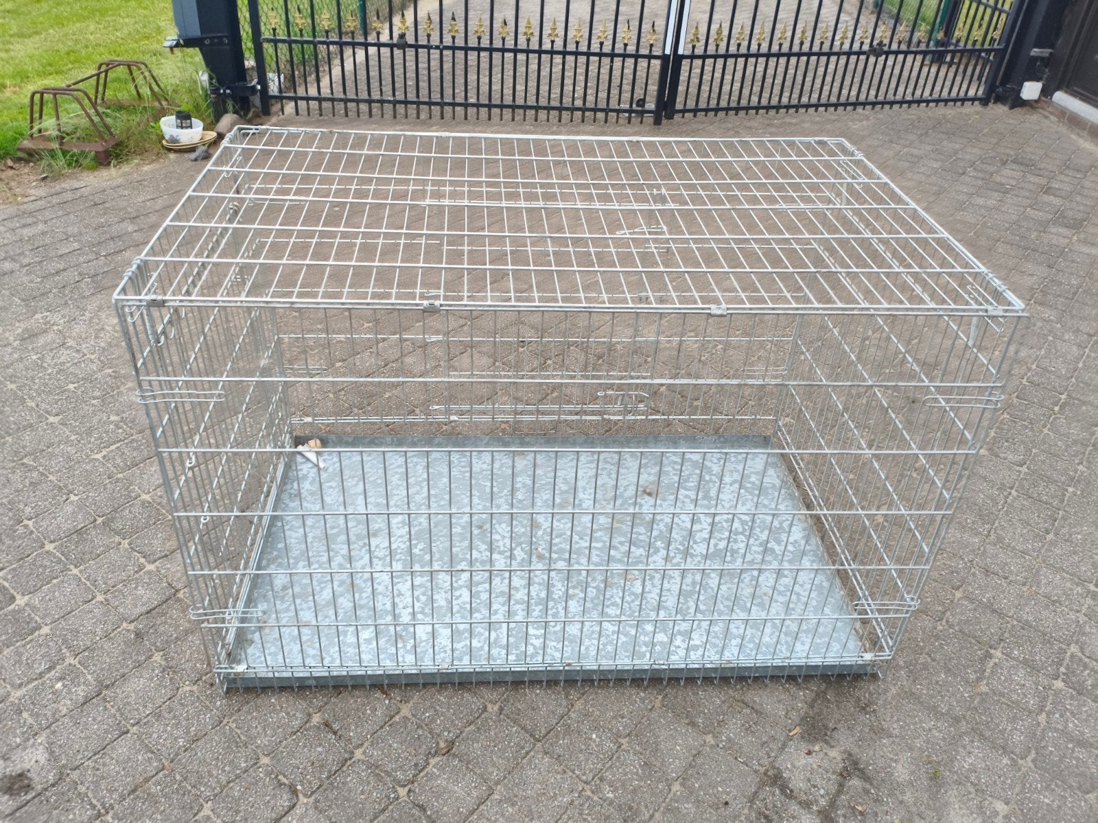 opplooibare hondenbench groot model, Ophalen, 65 tot 100 cm, Hondenhok, 110 cm of meer