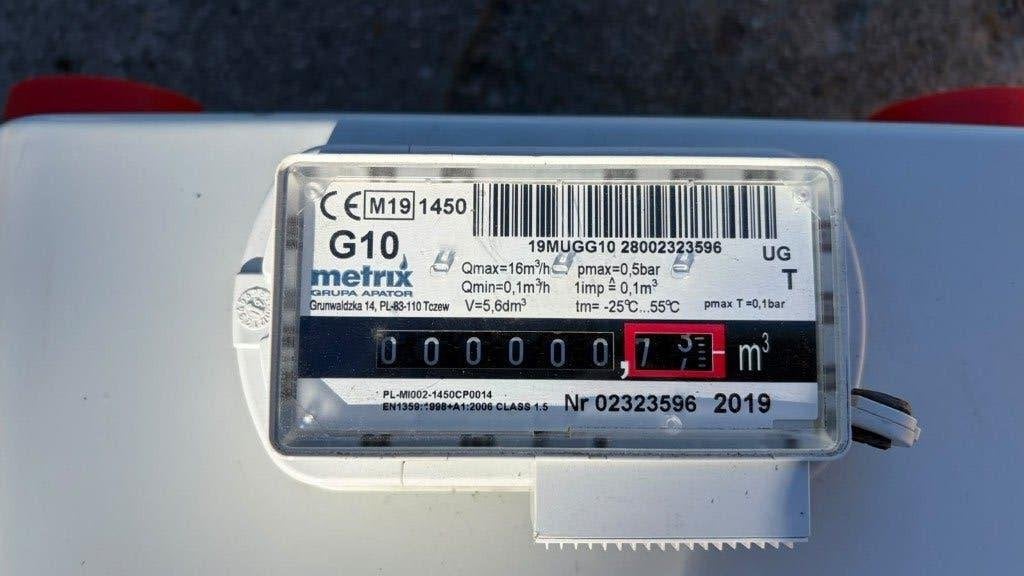 Apator Metrix UG G10 gasmeter, Ophalen, Nieuw, Onderdeel