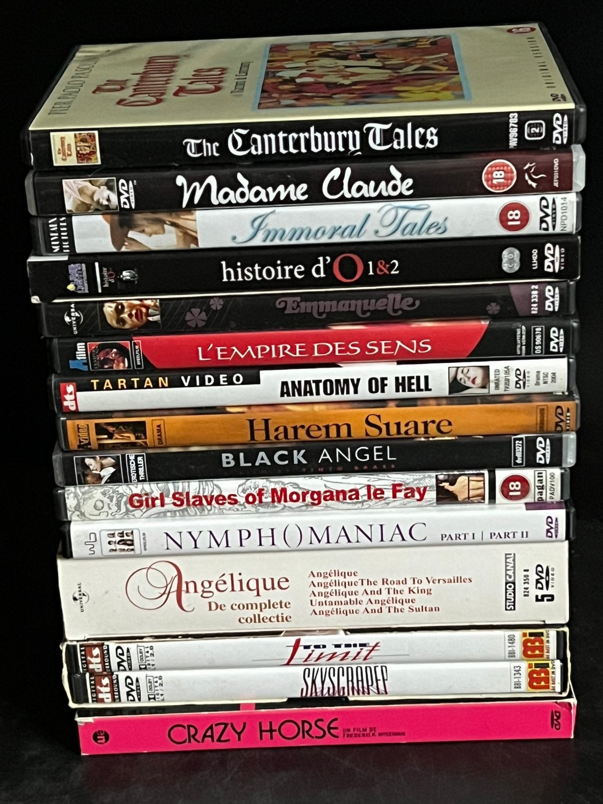 21x erotische klassiekers, Enlèvement, Comme neuf