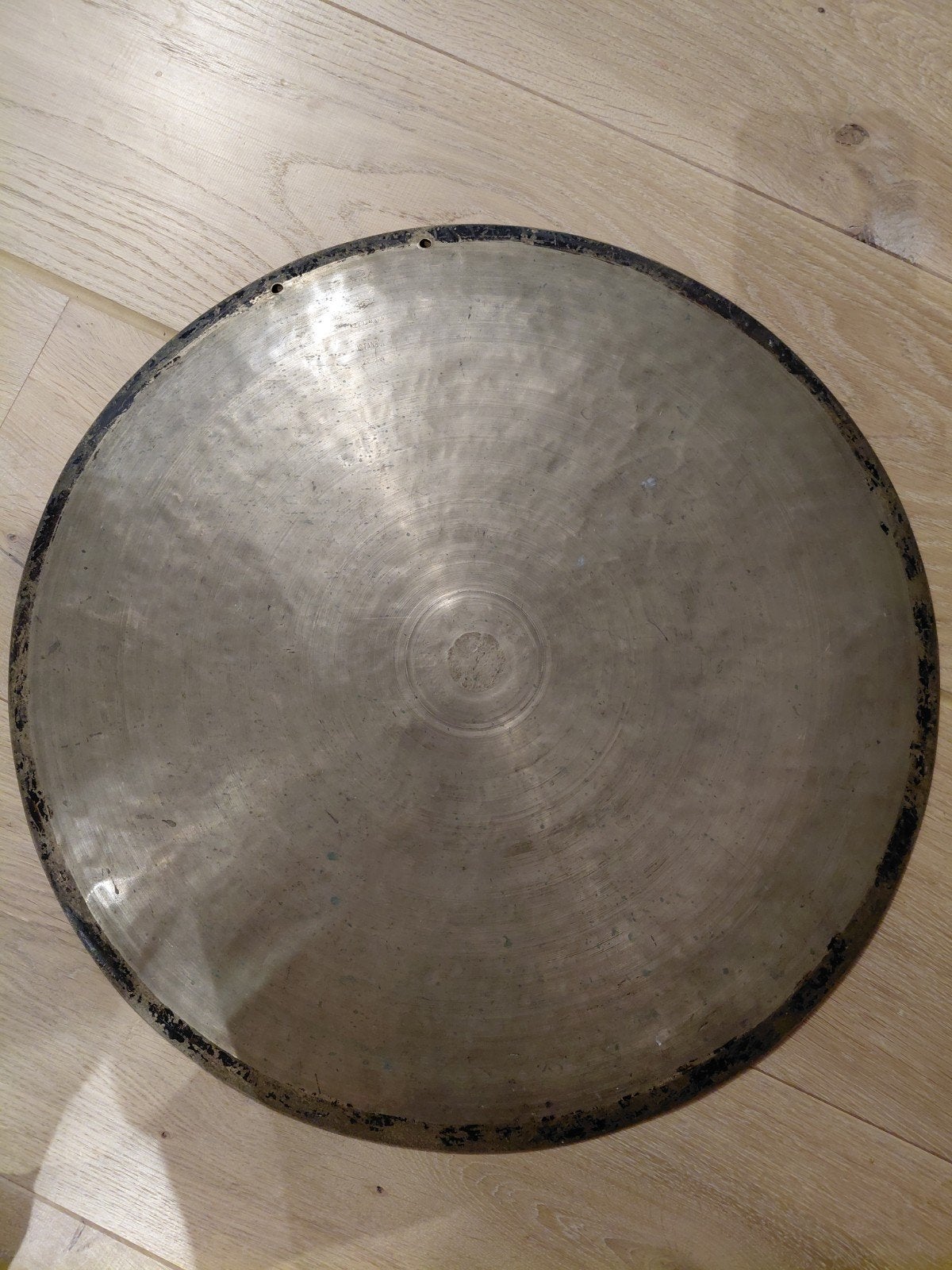 Vintage K. Zildjian 20''- windgong - made in Turkey Istanbul, Musique & Instruments, Enlèvement ou Envoi, Utilisé, Autres types