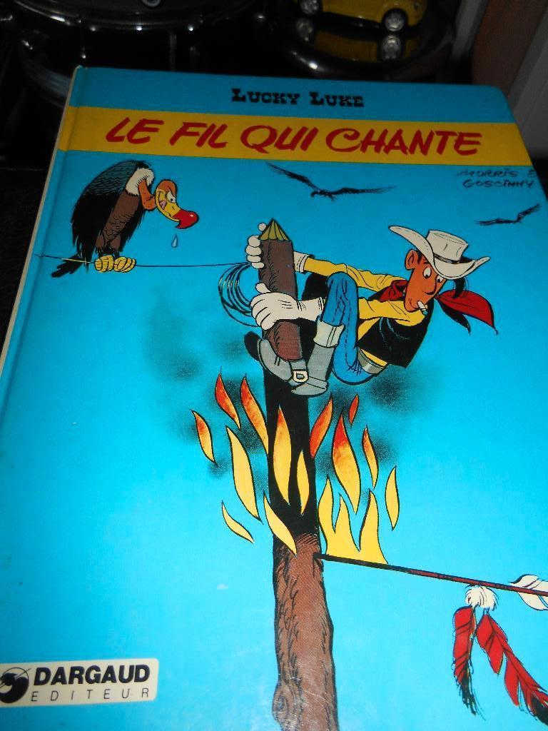 Lucky Luke " Le fil qui chante" eo, Ophalen of Verzenden