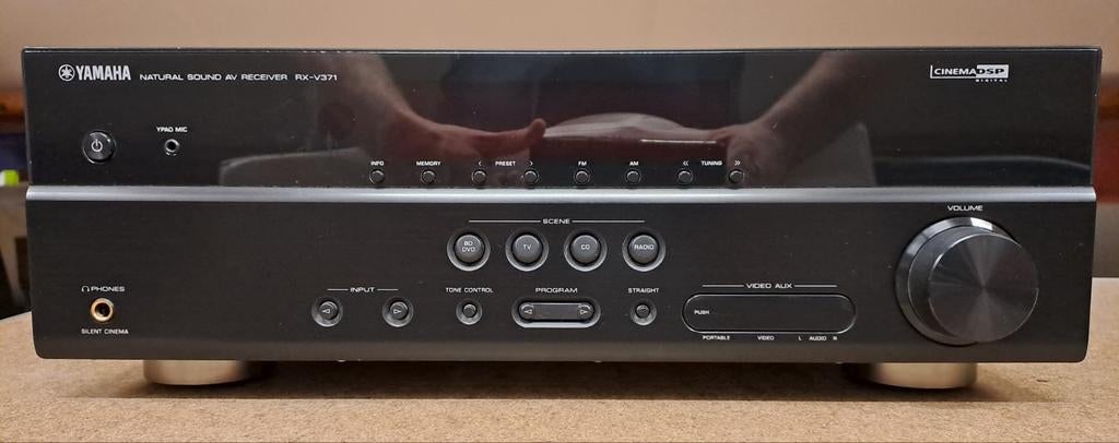 Yamaha Natural Sound AV Receiver RX-V371 DEFECT, Audio, Tv en Foto, Ophalen, Niet werkend, 120 watt of meer, Yamaha