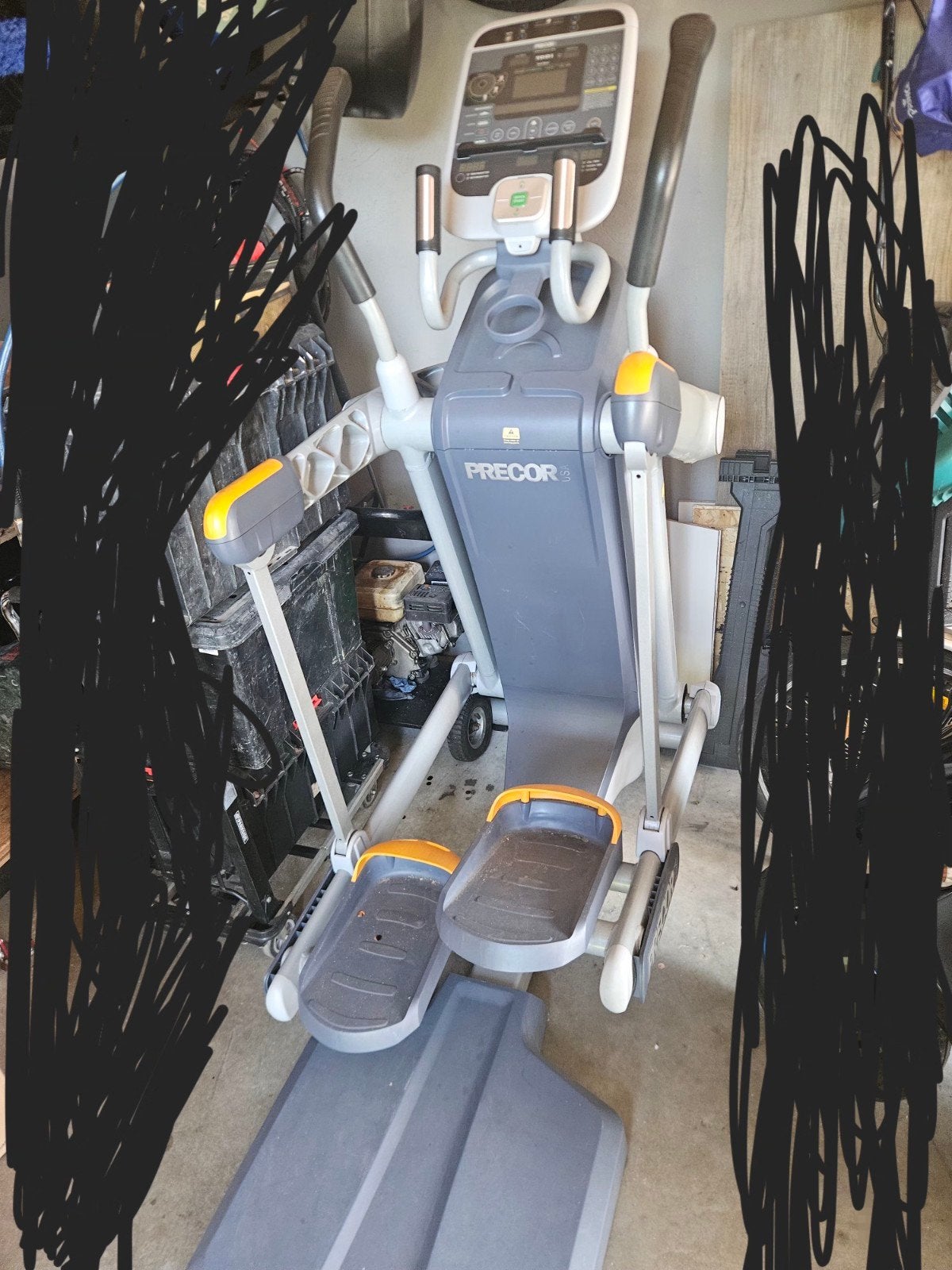 Precor 100i, Ophalen