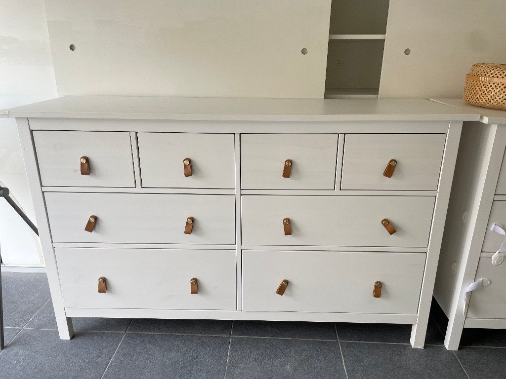 IKEA HEMNES Commode 8 tiroirs, Maison & Meubles, Armoires | Commodes, 25 à 50 cm, 5 tiroirs ou plus, Moins de 100 cm, 150 à 200 cm