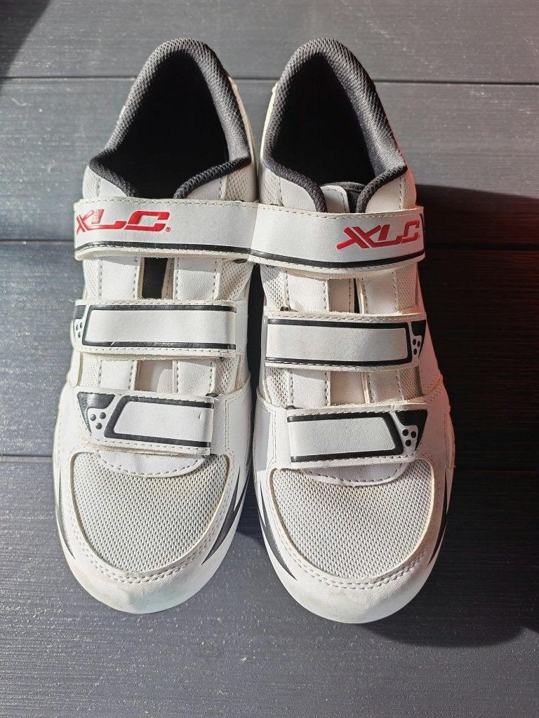Witte fietsschoenen maat 43, Enlèvement, Utilisé, Chaussures