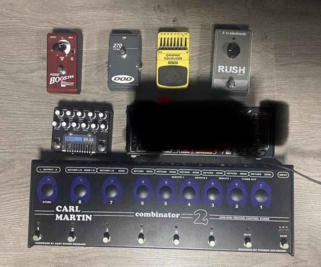 Verschillende gitaar pedalen, Muziek en Instrumenten, Effecten, Ophalen of Verzenden, Gebruikt, Equalizer