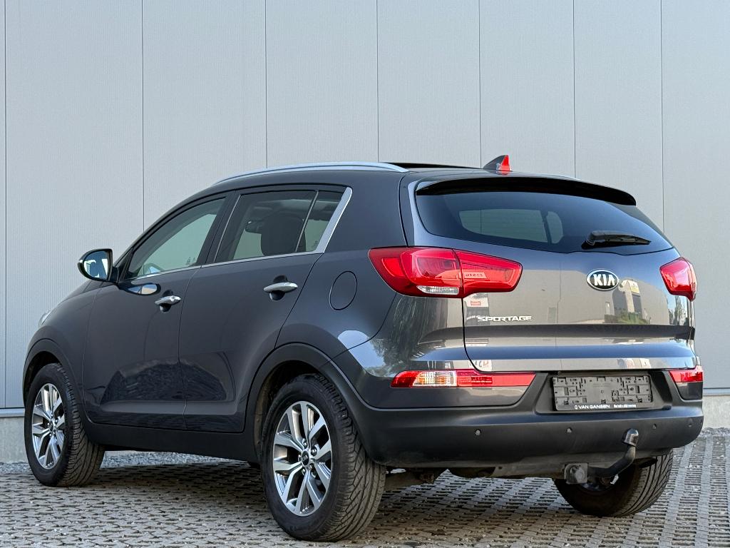 Garantie Cruise Navi  caméra pano LED Kia Sportage 1.6i*, Cuir, Entreprise, Boîte manuelle, Noir