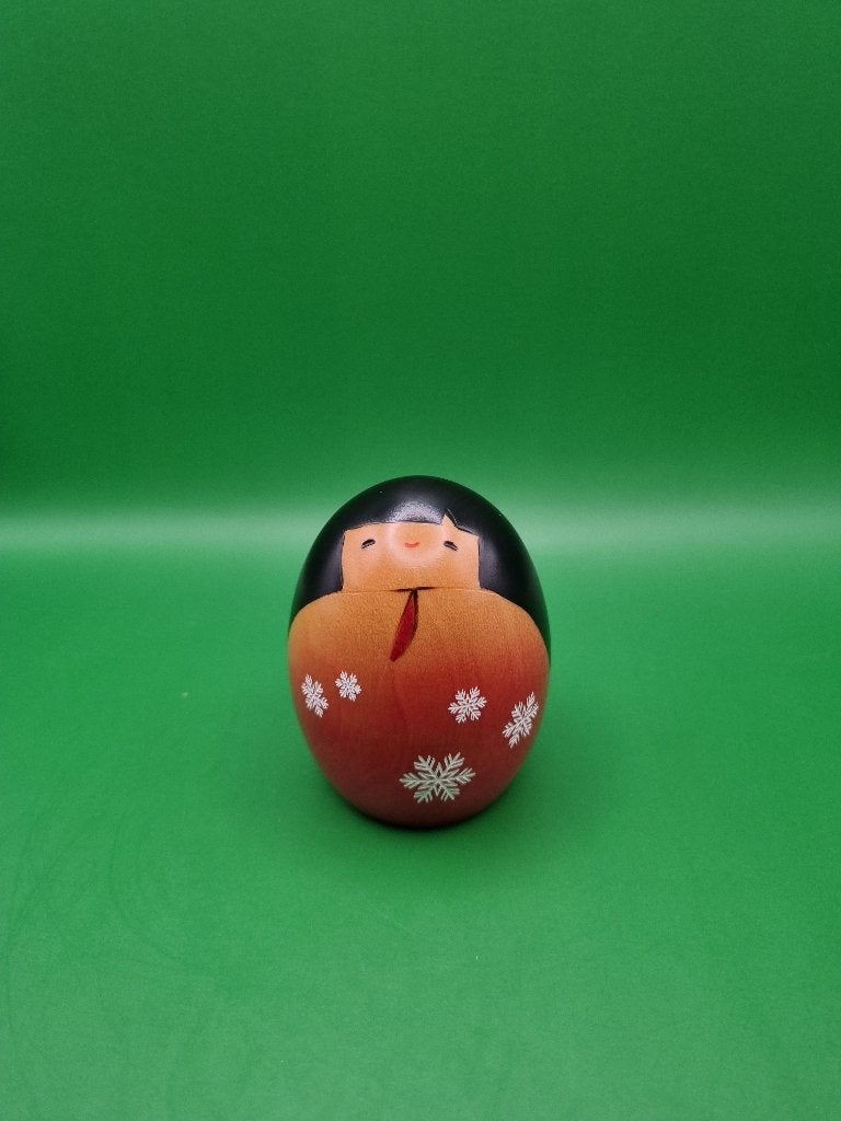 Magnifique yukinko kokeshi d'Usaburo, Sculpture, Enlèvement ou Envoi, Japon, Bois