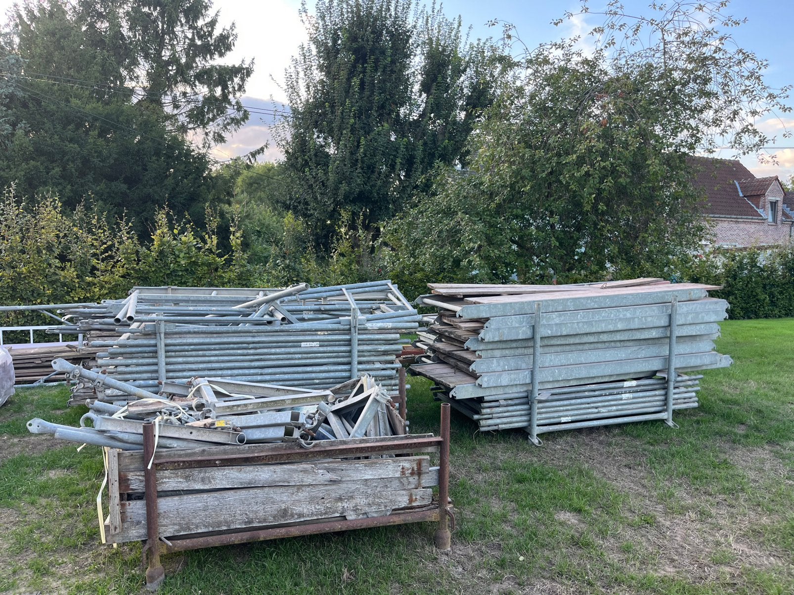 Bouw stelling, Enlèvement, Utilisé