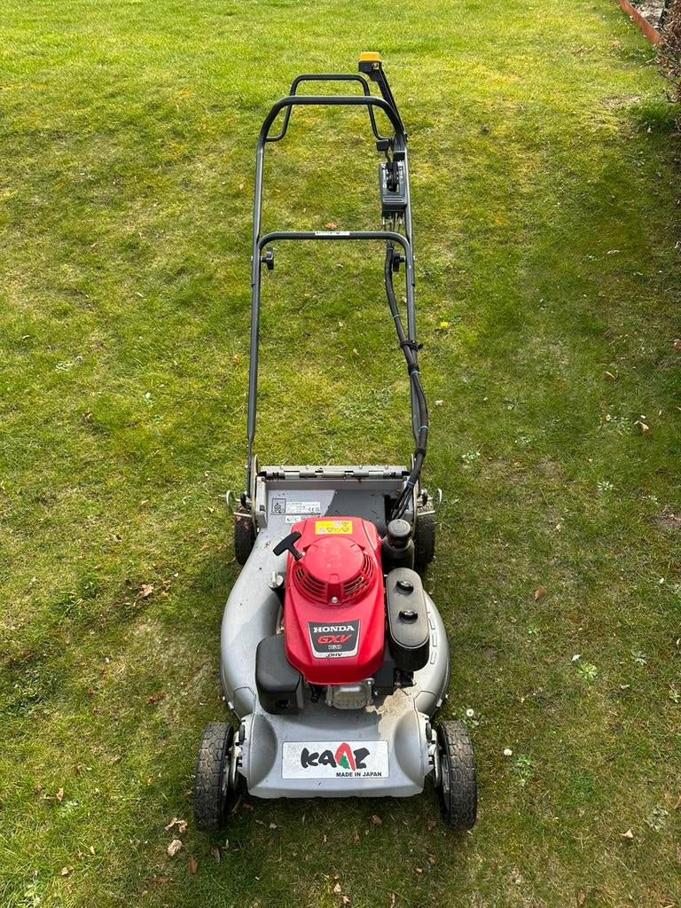 KAZZ LM5360HXA- 53cm - 2 Speed - Honda GXV160 Engine, Jardin & Terrasse, Tondeuses à gazon, Enlèvement, Comme neuf, Vitesses