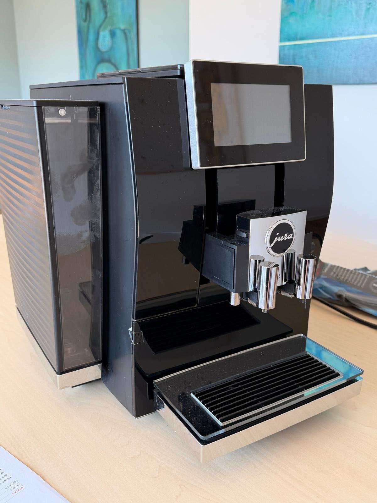 Jura Z8 entièrement automatique Comme neuve ! Réparé+facture, Electroménager, Cafetières, Enlèvement, Reconditionné, Cafetière