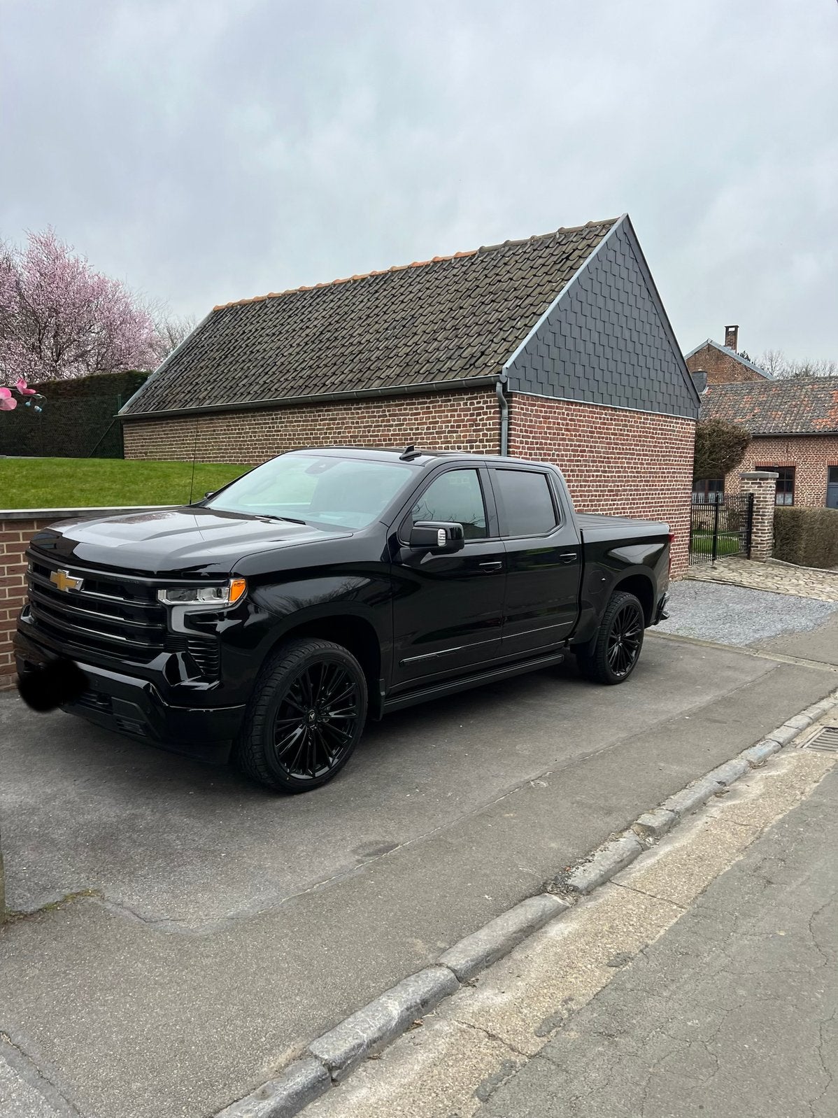 Chevrolet Silverado 6.2L V8 LPG. TVAC., Zwart, Leder, Silverado, 5 zetels