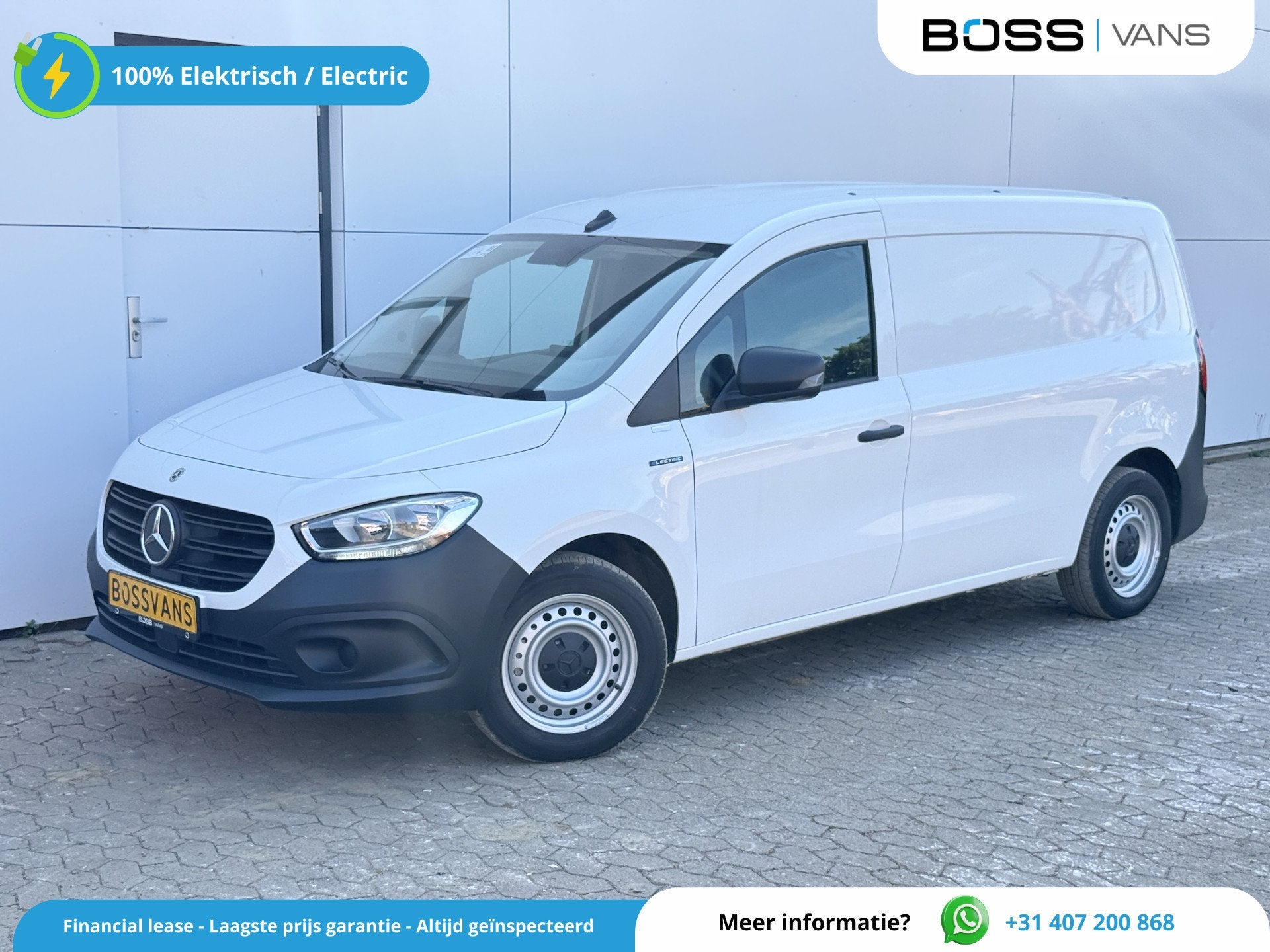 Mercedes-Benz eCitan 112 51kWh L2 284 WLTP 97.9% (SOH) Camer, Autos, Achat, 1250 kg, Entreprise, 2 places
