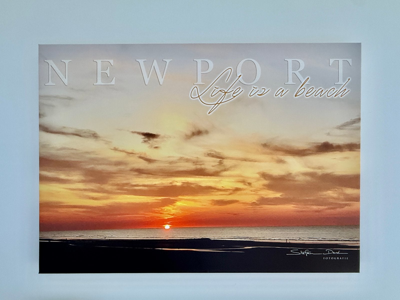 Canvas Nieuwpoort eigen fotowerk, Ophalen, Nieuw, Fotografie algemeen