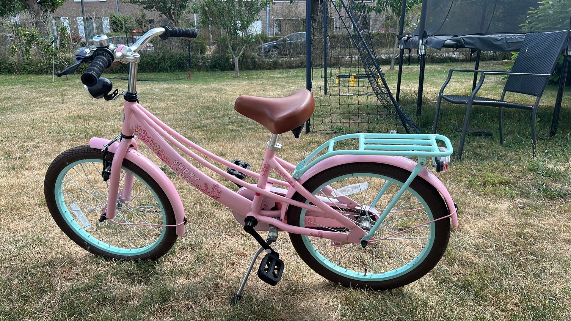 Meisjes fiets 20 inch, Ophalen, Gebruikt, Terugtraprem, 20 inch of meer