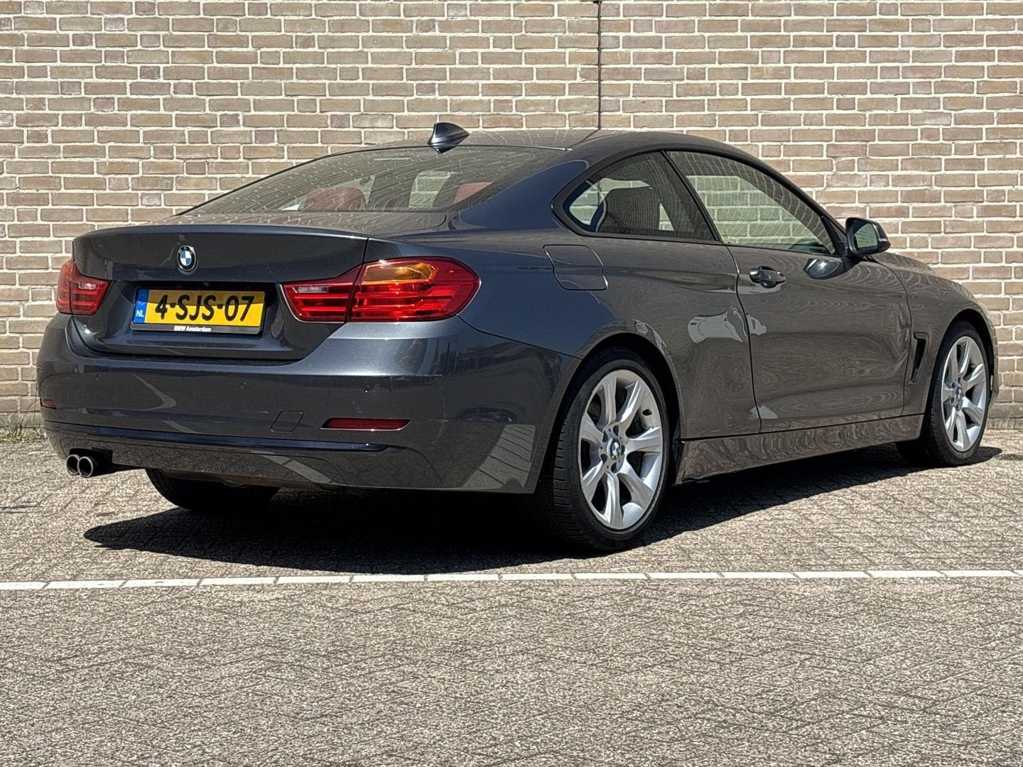 BMW 428 4-serie Coupé 428i High Executive, Auto's, Automaat, Zwart, 4 Reeks, Bedrijf