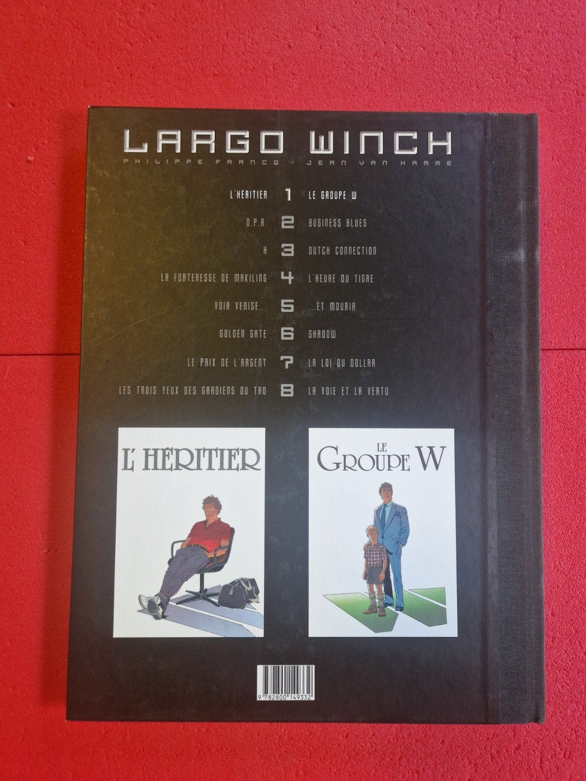 Bd largo winch 1,collection le soir, Livres, BD, Enlèvement ou Envoi