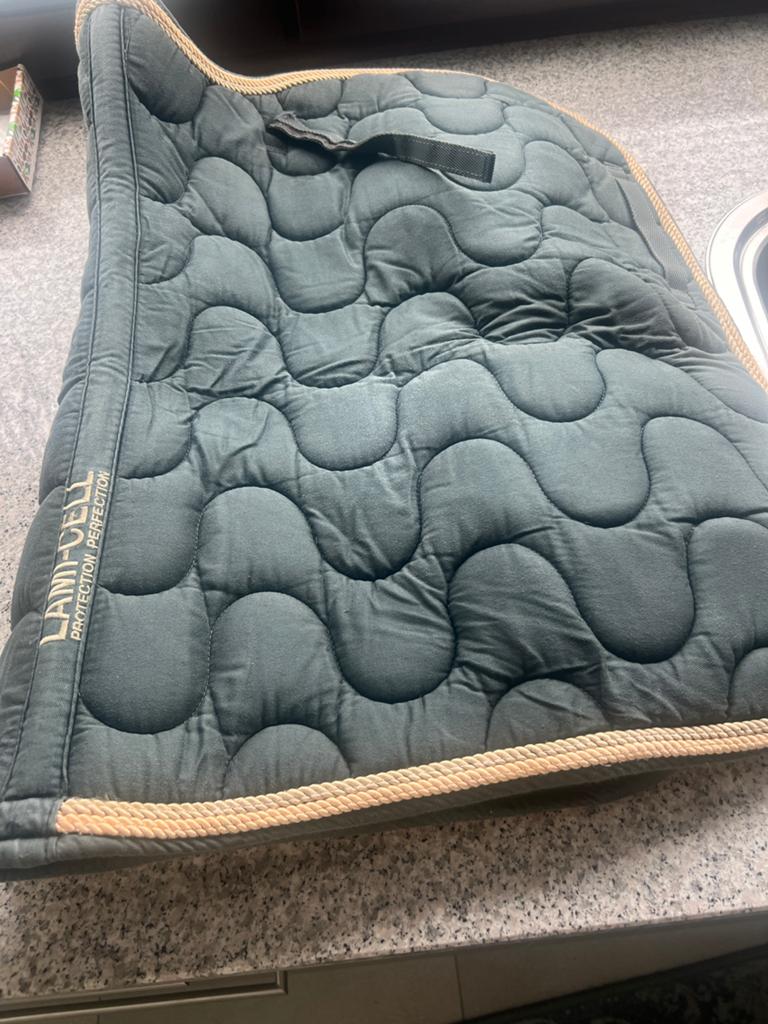 Tapis de selle cheval Lami-cell, Ophalen, Zo goed als nieuw, Grijs, Zadeldekje