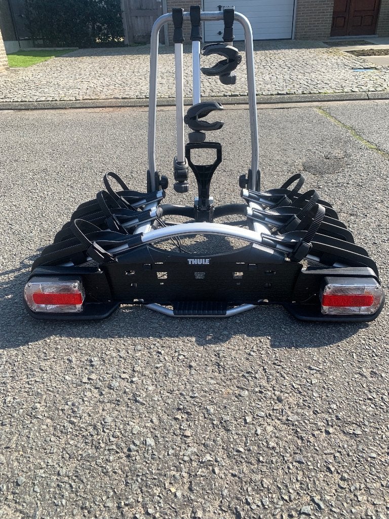 Thule fietsdrager voor 3 fietsen, Ophalen, 3 fietsen of meer, Zo goed als nieuw, Brede banden