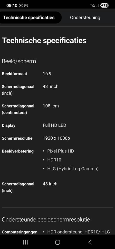 TV Philips, Ophalen, Philips