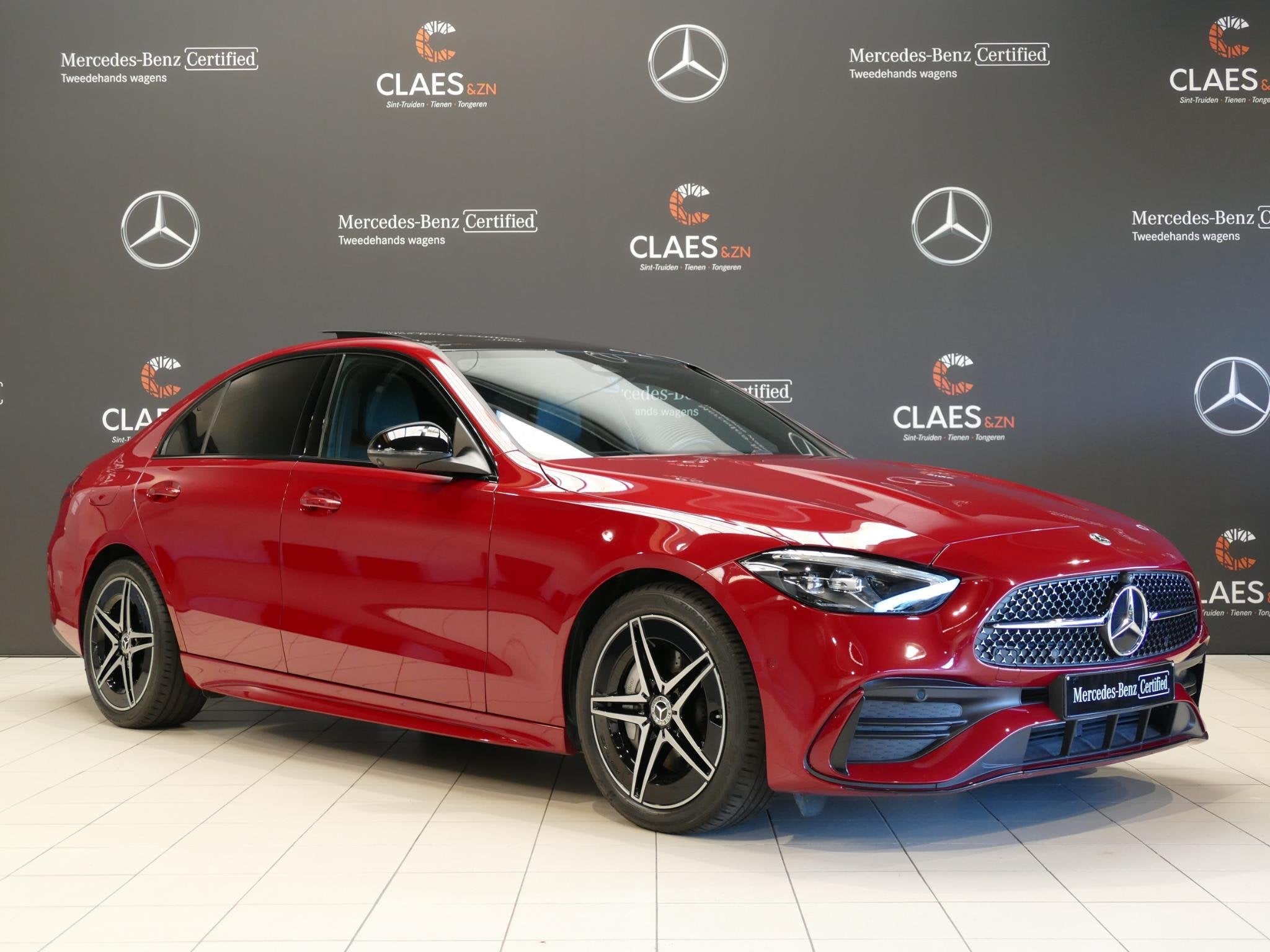 Mercedes-Benz C-Klasse Berline 180 Star Edition - DOS 8813, Autos, Rouge, Achat, 1800 kg, Entreprise