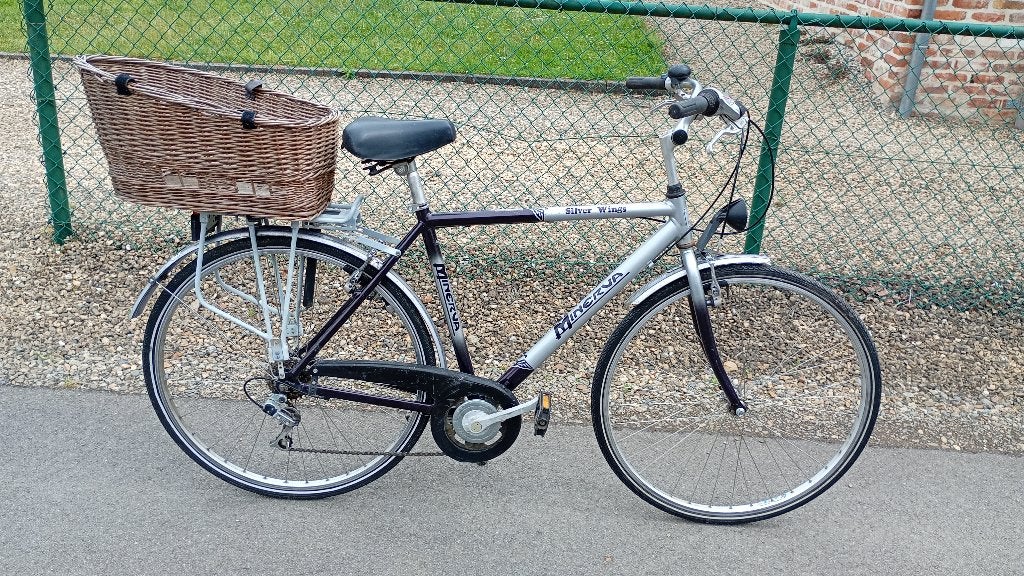 Minerva Silver, Fietsen en Brommers, 53 tot 57 cm, Ophalen, Gebruikt, Versnellingen