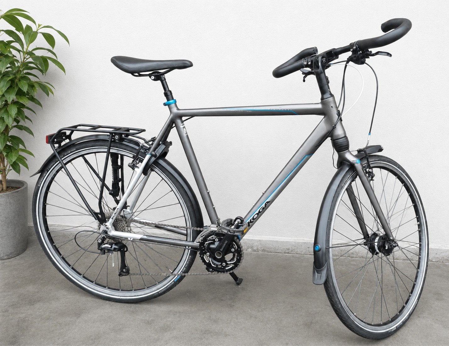 KOGA tourfiets stadsfiets, 57 tot 61 cm, Ophalen, Velgrem, Versnellingen