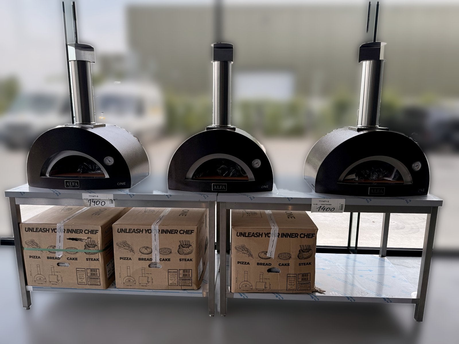 Alfa Forni One pizzaoven (3 stuks) – nieuw, Jardin & Terrasse, Fours à pizza, Enlèvement, Neuf