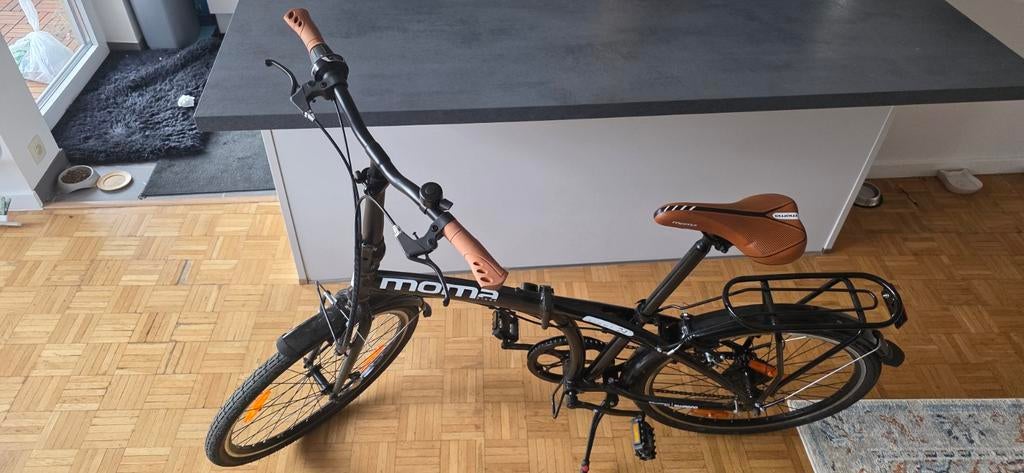 Mona bike fold 24 noir, Vélos & Vélomoteurs, Vélos | Vélos pliables, Autres marques, Vitesses, Comme neuf, Enlèvement