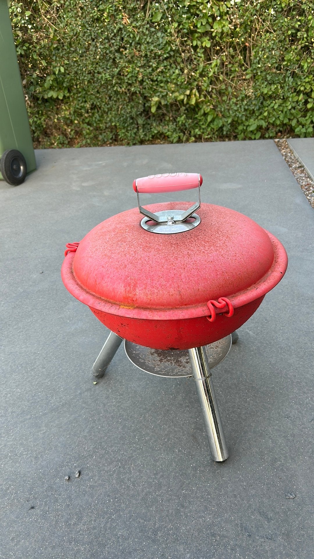 Tafelbarbecue, Enlèvement, Utilisé
