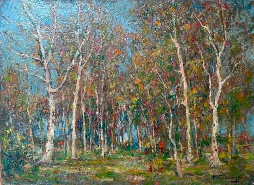 Schilderij Charles Verbrugghe (1877-1974), Ophalen