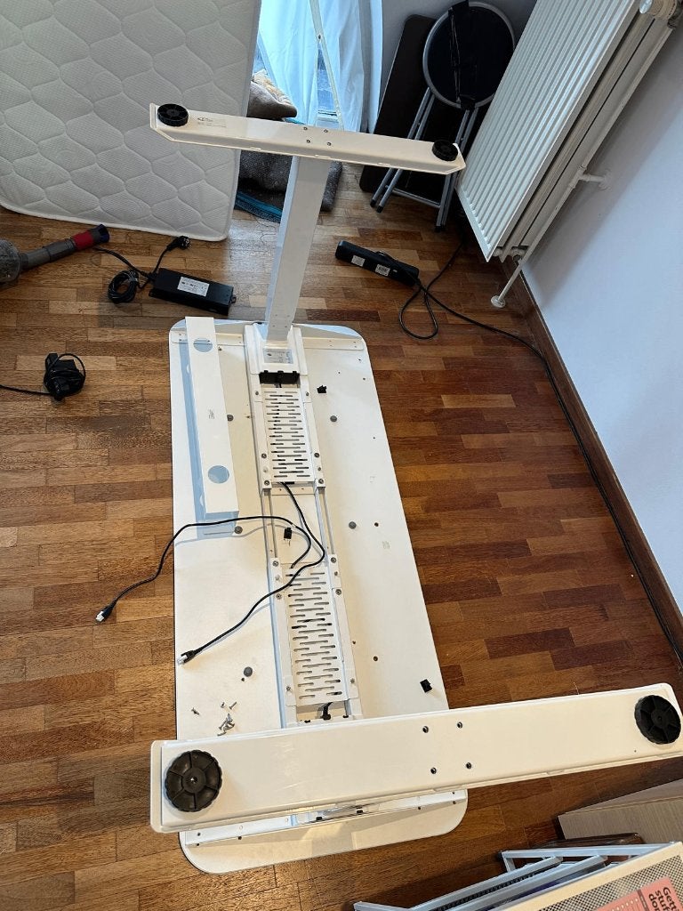 Piètement bureau assis-debout électrique – 2 moteurs, Maison & Meubles, Électrique, Métal, Bureau assis-debout, Enlèvement