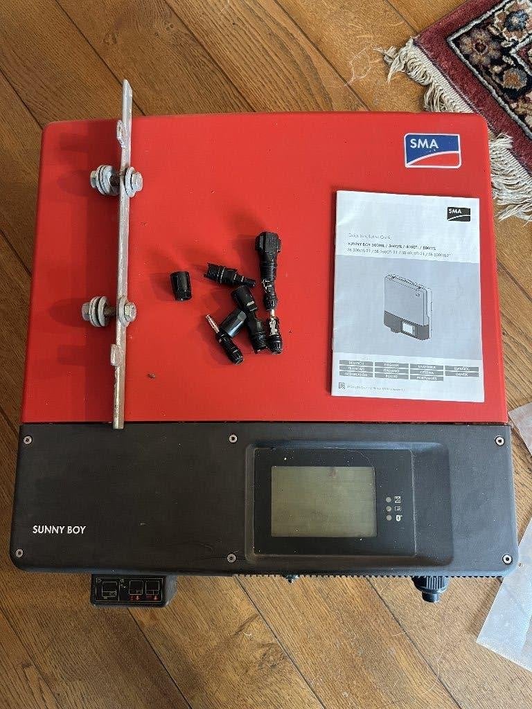 onduleur photovoltaïque SMA Sunny Boy 5000TL-21, Enlèvement ou Envoi, Utilisé, Système complet