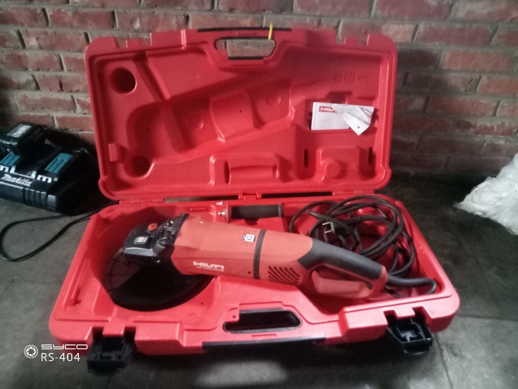 Hilti AG 230 db, Ophalen, Gebruikt, 1000 watt of meer, Rechte handslijpmachine